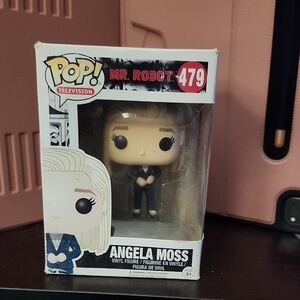 Funko Pop! Television Mr. Robot Angela Moss Figure - Black and White